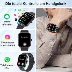 LODIMEKE P133 Smartwatch Mailand Rose