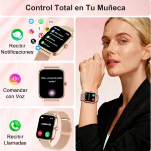 LODIMEKE P133 Smartwatch Milán Oro