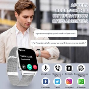LODIMEKE P125 Smartwatch Bianco