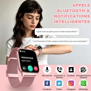 LODIMEKE P125 Smartwatch Rosa